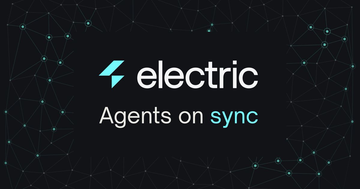 https://electric.ax/blog/2026/04/29/introducing-electric-agents social preview image